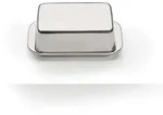 Weis 14259 Edelstahl Butterdose doppelwandig fu?r 250g Butter