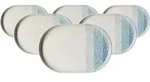 Ritzenhoff & Breker Trio Servierplatte 30 x 20 cm 6er Set - Blau