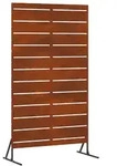 vidaXL Sichtschutz Grau 100 x 50 x 180 cm Wetterfeststahl