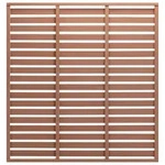 vidaXL Zaunplatte WPC 180x180 cm Braun