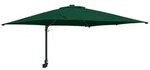 vidaXL Gartenparasol Gr&uuml;n 248.5 x 247.5 x 160 cm Stoff