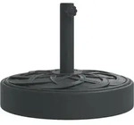 vidaXL Sonnenschirmst&auml;nder f&uuml;r &Oslash;38/48 mm Mast 25 kg Rund