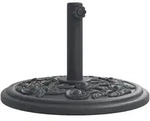 vidaXL Sonnenschirmst&auml;nder f&uuml;r &Oslash;38/48 mm Mast 12 kg Rund