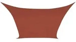Perel Sonnensegel, wasserabweisend, 5 x 5 m, 160 g/m2, Polyester, Quadrat,...