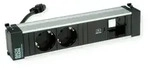 BACHMANN POWER FRAME M 2xCEE7/3, 1xUSB C 30W 1xCM 0,2m GST18