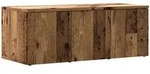 vidaXL TV-Schrank Altholz-Optik 80x34x30 cm Holzwerkstoff