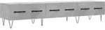 vidaXL TV-Schrank Betongrau 150x36x30 cm Holzwerkstoff