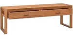 vidaXL TV-Schrank 140x40x45 cm Teakholz