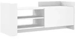 vidaXL TV-Schrank Wei&szlig; 100x35x40 cm Holzwerkstoff