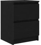 vidaXL TV-Schrank Schwarz 40x35x54 cm Holzwerkstoff