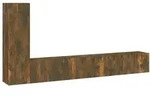 vidaXL 3-tlg. TV-Schrank-Set R&auml;uchereiche Holzwerkstoff