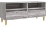 vidaXL TV-Schrank Grau Sonoma 100x34,5x44,5 cm Holzwerkstoff