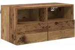 vidaXL TV-Wandschrank Altholz 60 x 30 x 30 cm Holzwerkstoff