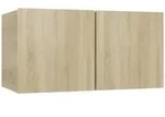 vidaXL TV-H&auml;ngeschrank Sonoma-Eiche 60x30x30 cm