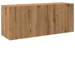 vidaXL TV-Wandschrank Artisan-Eiche 100x30x41 cm