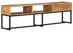 vidaXL TV-Schrank 160x30x45 cm Massivholz Akazie