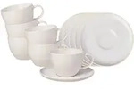 like. by Villeroy & Boch Crafted Kaffeetasse mit Untertasse 12-teilig - Cotton