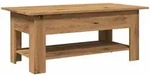 vidaXL Couchtisch Artisan-Eiche 102x55x42 cm Holzwerkstoff