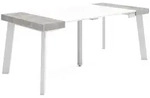 SKRAUT HOME Ausziehbarer Konsolentisch, 180x90x73cm, F&uuml;r 8 Personen, Holzbeine,