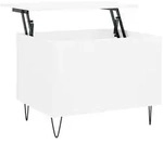 vidaXL Couchtisch Wei&szlig; 60x44,5x45 cm Holzwerkstoff