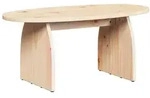 vidaXL Couchtisch Braun 80 x 40 x 35 cm Massives Kiefernholz