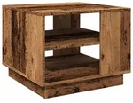 vidaXL Couchtisch Altholz-Optik 55x55x42 cm Holzwerkstoff