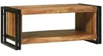 vidaXL Couchtisch Braun 90 x 50 x 38 cm Massivholz Akazie