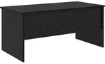 vidaXL Couchtisch Schwarz Eichen-Optik 102 x 50,5 x 46,5 cm
