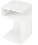 COSTWAY Beistelltisch aus Holz, 3 Ebenen, Sofatisch, Nachttisch, modern, f&uuml;r