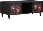 vidaXL Couchtisch Mehrfarbig 100 x 54 x 40 cm Massivholz Mango