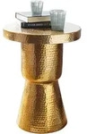 FineBuy Beistelltisch Ablagetisch 43 x 59 x 43 cm Aluminium Anstelltisch Alu