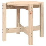 vidaXL Couchtisch &Oslash; 52,5x45 cm Massivholz Kiefer