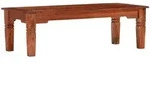 vidaXL Couchtisch 110 x 50 x 35 cm Massivholz Akazie