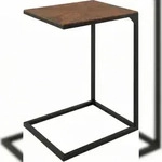 CLP Beistelltisch Velaro Holz HBT: 61x45x35 cm braun
