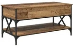 vidaXL Couchtisch Altholz 100 x 50 x 50 cm Holzwerkstoff