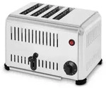 VERTES Gastro Toaster 4 Scheiben 2300W, Edelstahl f&uuml;r Gastronomie und Catering...