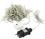 ECD Germany LED Lichtervorhang 2x1,5 m 240 LEDs Kaltwei&szlig; 12 Modi IP44...
