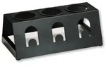 KESPER Flaschenhalter, schwarz mattiert 12x32x17cm
