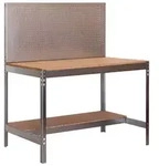 PROREGAL Werkbank BUFFALO mit Werkzeugwand | HxBxT 84x90x61cm | Traglast 400kg 