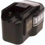 Powery Akku f&uuml;r Milwaukee Typ System 3000 BXL14.4 3300mAh NiMH