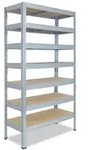 shelfplaza PRO 230x50x30 cm Schwerlastregal in verzinkt mit 7 B&ouml;den und 142 kg