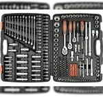 TRIZERATOP Coffret &agrave; outils, jeu de douilles, coffret &agrave; cliquet 1/2" (216...