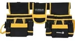 TRIZERATOP Cintura portautensili 130cm con 2 tasche e supporto per metro a...