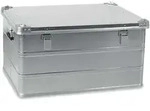 BRB 156 Liter Alubox, staub- und spritzwasserdicht, LxBxH 785 x 580 x 400 mm