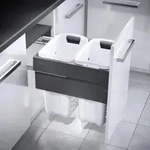 Hailo W&auml;schesammler 3270851 Laundry Carrier 50 LC Slide SC 66 Liter