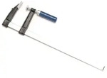 Toolland Klemme, 500 x 120 mm, 1420 g, ergonomischer Griff, Blau
