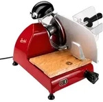 Berkel Red Line 250 Rot, Allesschneider + Einlegebrett aus Eichenholz