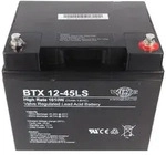 Wing BTX12-45LS 12V 47Ah high rate hochstromf&auml;hig Bleiakku AGM Blei Gel Akku