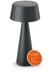 Akku-Tischleuchte Solino 262mm graphitgrau