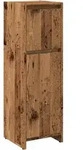 vidaXL Badschrank Altholz-Optik 30x30x95 cm Holzwerkstoff